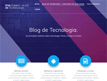 Tablet Screenshot of ipv6summit.com.br